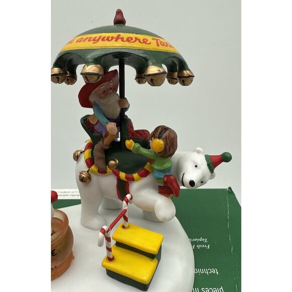 Dept 56 North Pole Series 56-57201 Polar Bear Taxi Service - Picture 2 of 7